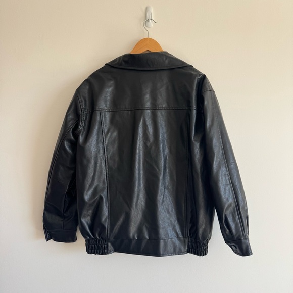 Motel Rocks | Cavita Jacket In PU Black New with Tags ~ XS - Picture 8 of 8